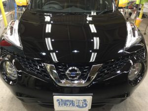 ジューク・プレミアムコーティング・ボンネット正面