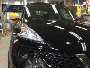 ジューク・プレミアムコーティング後の運転席側前方より