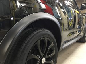 ジューク・プレミアムコーティング後・運転席側クォーター付近