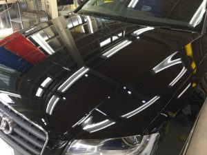アウディA5・エシュロンゼンゼロ施工後・ボンネット２