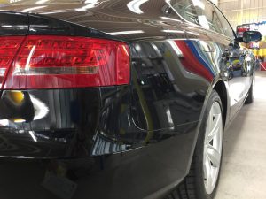 アウディA5・エシュロンゼンゼロ施工後・運転席後方より