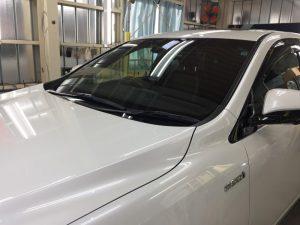 ハリアー・窓ガラスコーティング・フロントガラス