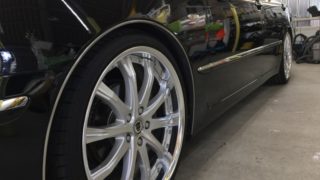 マジェスタ・プレミアムコーティング後・助手席側前方より