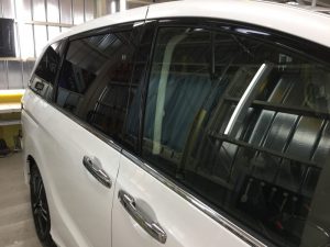 オデッセイ・カーフィルム施工（リア5面を知るフィード）