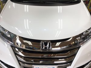 オデッセイ・ハイモースコート後のボンネット2