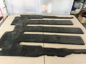 オデッセイ・フロアマットコーティング3