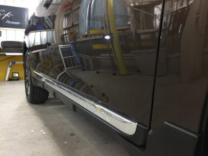 アウトバック・プレミアムコーティング後のサイドステップ