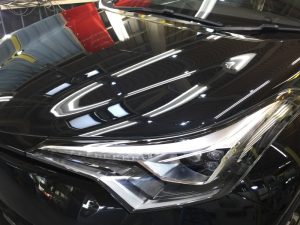 C-HR・プレミアムコーティング後のボンネット