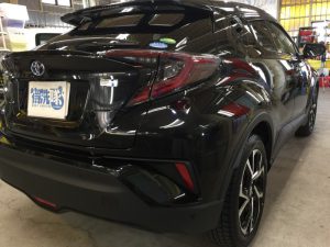 C-HR・プレミアムコーティング後・運転席側後方より