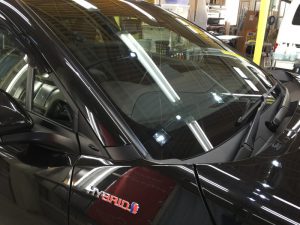 C-HR・窓ガラスコーティング（エシュロンクラリード）