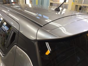 スイフト・クイックコーティング後のルーフ