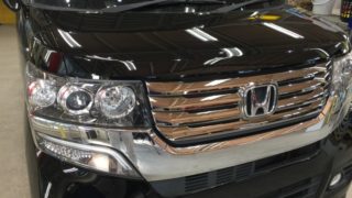 NBOX・プレミアムコーティング後のボンネット2