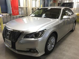 クラウン・ハイモースコート・窓・クイック車内クリーニング