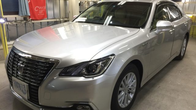 クラウン・ハイモースコート・窓・クイック車内クリーニング