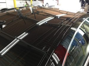 ベンツE・スタンダードコーティング後のルーフ