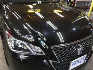 クラウン・ハイドロフィニッシュ後のボンネット2