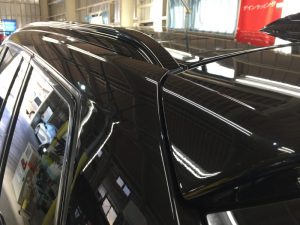 BMWX3・ジーゾックス・ハイドロフィニッシュ施工後のルーフ