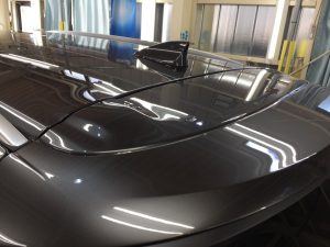CX8・プレミアムコーティング後のルーフ