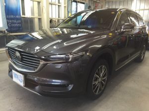 CX8・プレミアムコーティング＆ホイールコーティング
