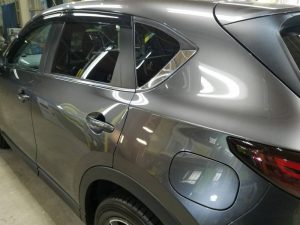 CX5・プレミアムコーティング・助手席側クォーターパネル