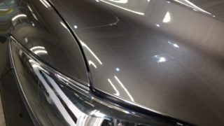 CX5・プレミアムコーティング・運転席側ヘッドライト上