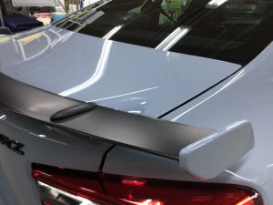 BRZ・エシュロン・ナノフィル施工後のトランク付近
