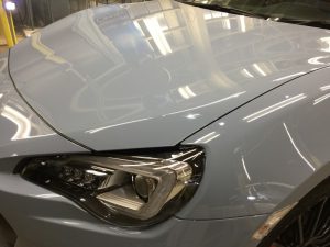 BRZ・エシュロン・ナノフィル施工後のボンネット