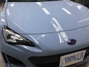 BRZ・エシュロン・ナノフィル施工後のボンネット2