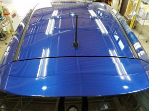 フィット・プレミアムコーティング施工後のルーフ