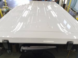 ラングラー・プレミアムコーティング施工後のルーフ