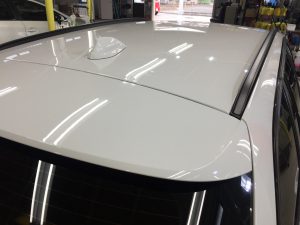 BMW3ツーリング・ハイドロフィニッシュ施工後のルーフ