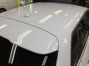 アウディA3・ニューバージョン施工後のルーフ