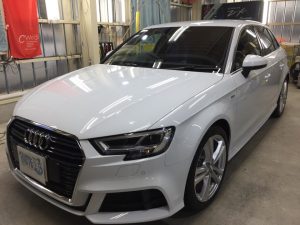 アウディA3・ナノフィル＆ホイールコーティング