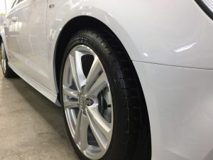アウディA3・ホイールコーティング1