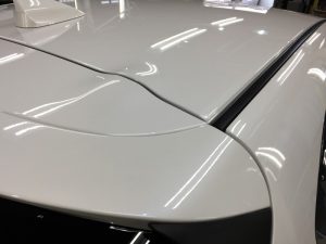 アクセラ・プレミアムコーティング施工後のルーフ
