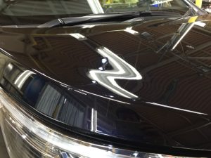 エスクァイア・エシュロンゼンゼロ施工後のボンネット2