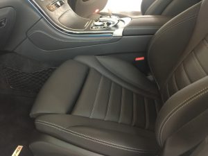 ベンツGLC・インテリアコーティング施工後の助手席