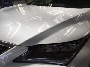 レクサスRX・ハイモースコート施工後のボンネット