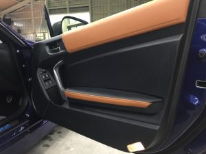 86・インテリアコーティング施工後の運転席ドアトリム