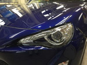 86・プレミアムコーティング施工後のボンネット