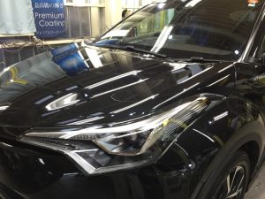 C-HR・プレミアムコーティング施工後のボンネット