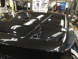 C-HR・プレミアムコーティング施工後のルーフ