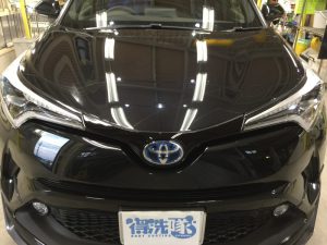 C-HR・プレミアムコーティング施工後の正面