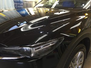 CX-8・ニューバージョン施工後のボンネット