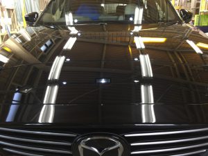 CX-8・ニューバージョン施工後のボンネット3