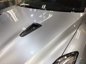 GT-R・ハイモースコート施工後のボンネット3