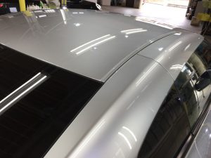 GT-R・ハイモースコート施工後のルーフ