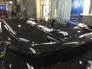 C-HR・プレミアムコーティング施工後のルーフ