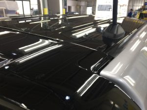 Nワゴン・ナノフィル施工後のルーフ