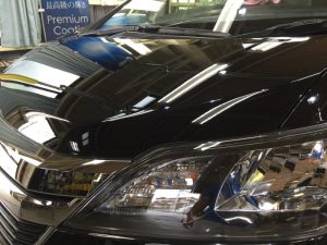 ヴェルファイア・プレミアムコーティング施工後のボンネット2